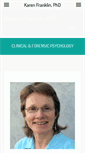 Mobile Screenshot of karenfranklin.com